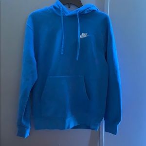 Blue Nike hoodie